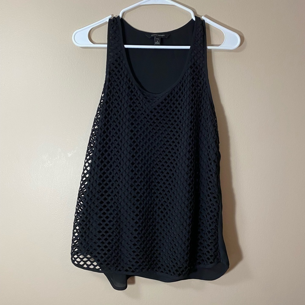 5️⃣ for $25 Banana Republic Tank Top Women’s Size Small Black